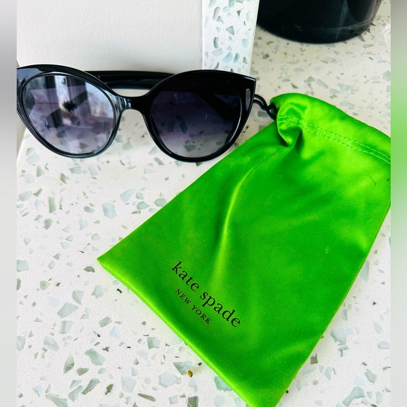 New Kate Spade Samantha Cat Eye Sunglasses - Picture 1 of 6